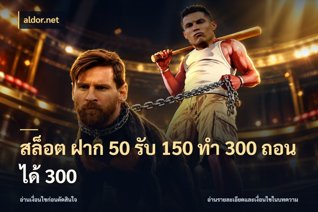 สล็อต ฝาก 50 รับ 150 ทํา 300 ถอนได้ 300 รูปแบบโบนัสกับสิทธิ์ของสายเกม ในมุม aldor.net