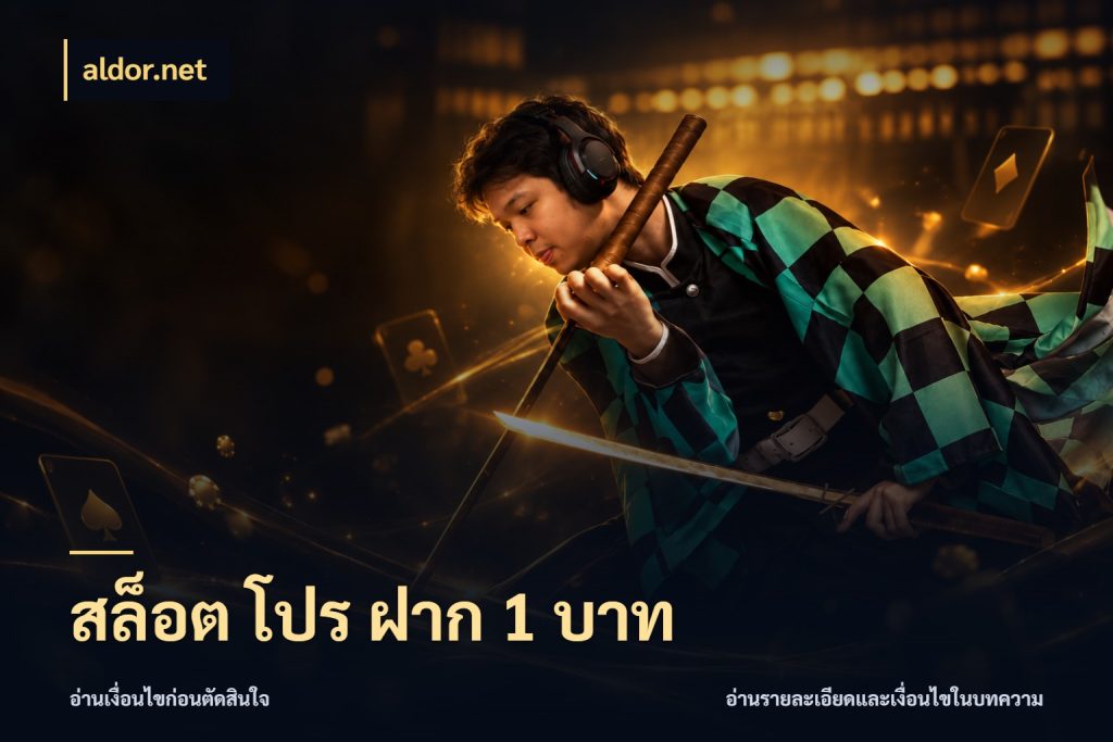 สล็อต โปร ฝาก 1 บาท aldor.net เกมที่ชอบในขอบเขตเงินของตัวเอง