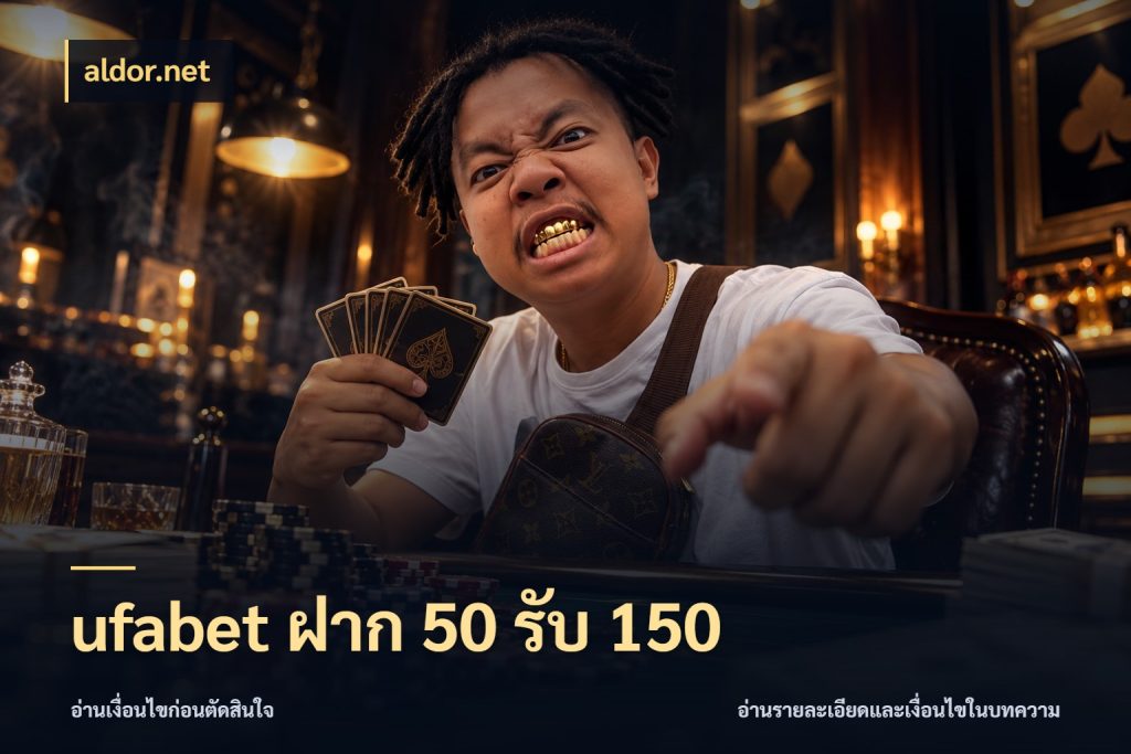 ufabet ฝาก 50 รับ 150 จับคู่โบนัสกับสไตล์เกมที่ชอบ สไตล์ aldor.net