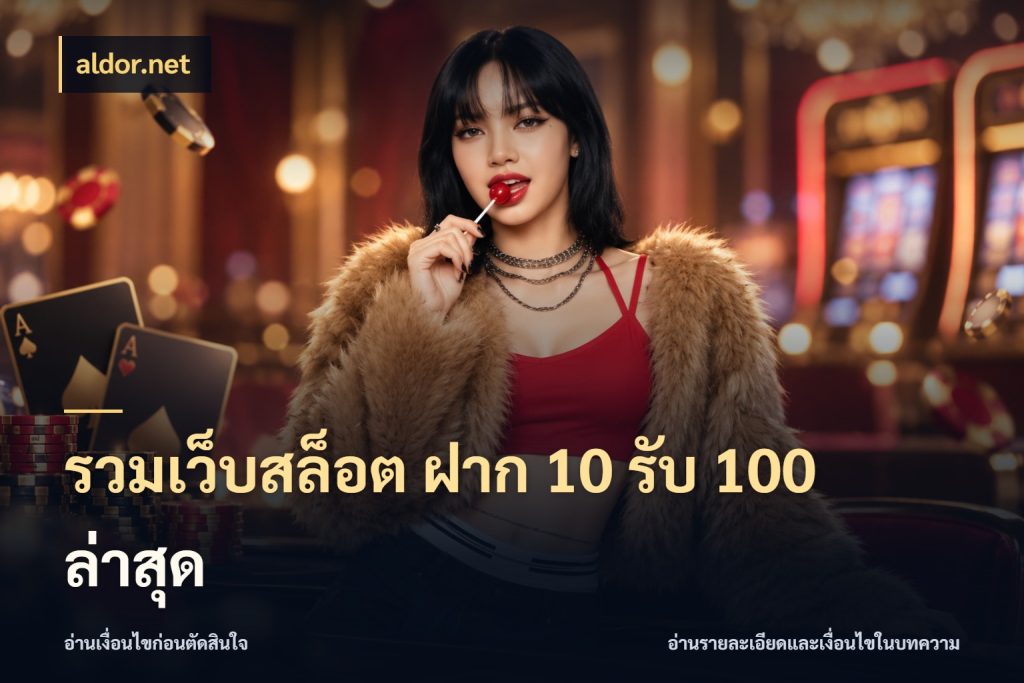 รวมเว็บสล็อต ฝาก 10 รับ 100 ล่าสุด เครดิตกับรูปแบบโปรที่ตรงใจ กับ aldor.net