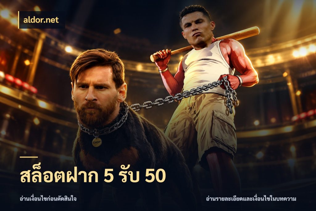 สล็อตฝาก 5 รับ 50 aldor.net เปิดมุมโปรให้เข้ากับเกมแนวโปรด