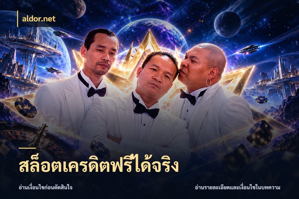 สล็อตเครดิตฟรีได้จริง เลือกสไตล์ความสนุกจากรูปแบบเครดิต สไตล์ aldor.net