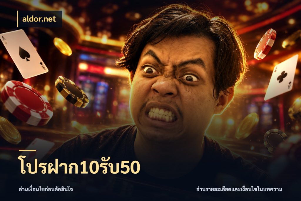 โปรฝาก10รับ50 aldor.net สีสันของโปรฝากและยอดรับ