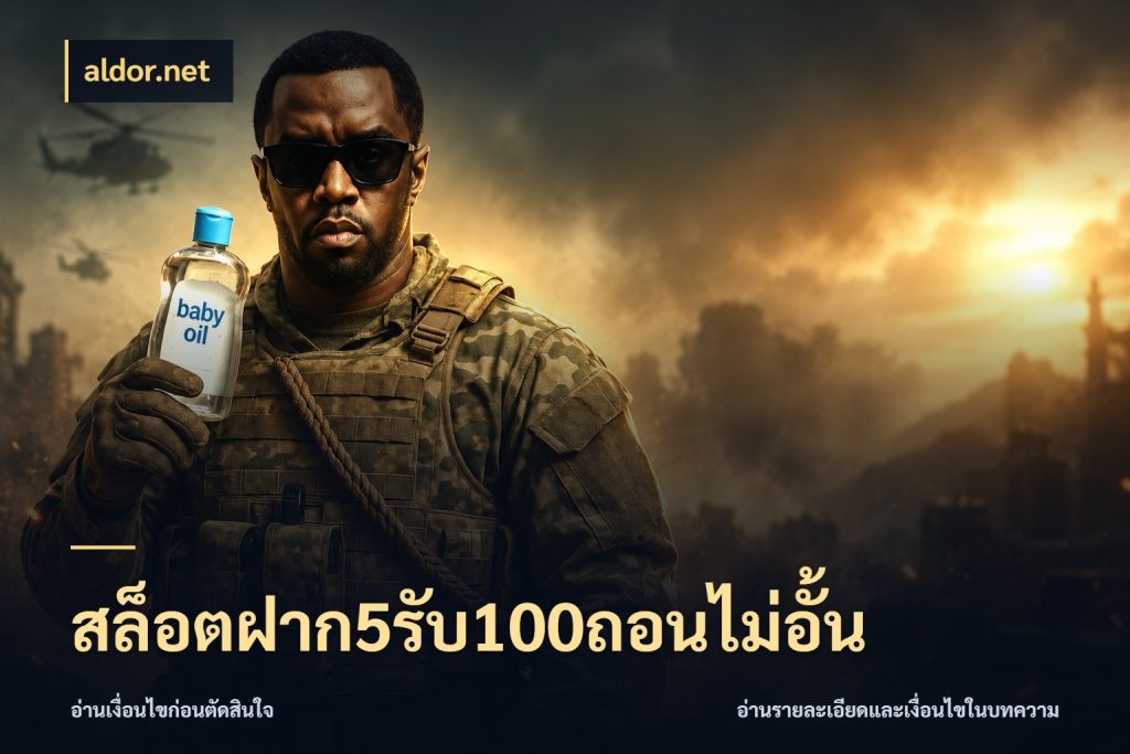 สล็อตฝาก5รับ100ถอนไม่อั้น จับประเด็นยอดรับก่อนเลือกความสนุก ในมุม aldor.net