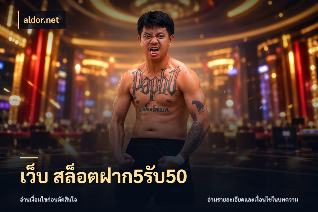 เว็บ สล็อตฝาก5รับ50 เครดิตกับรูปแบบโปรที่ตรงใจ ในมุม aldor.net