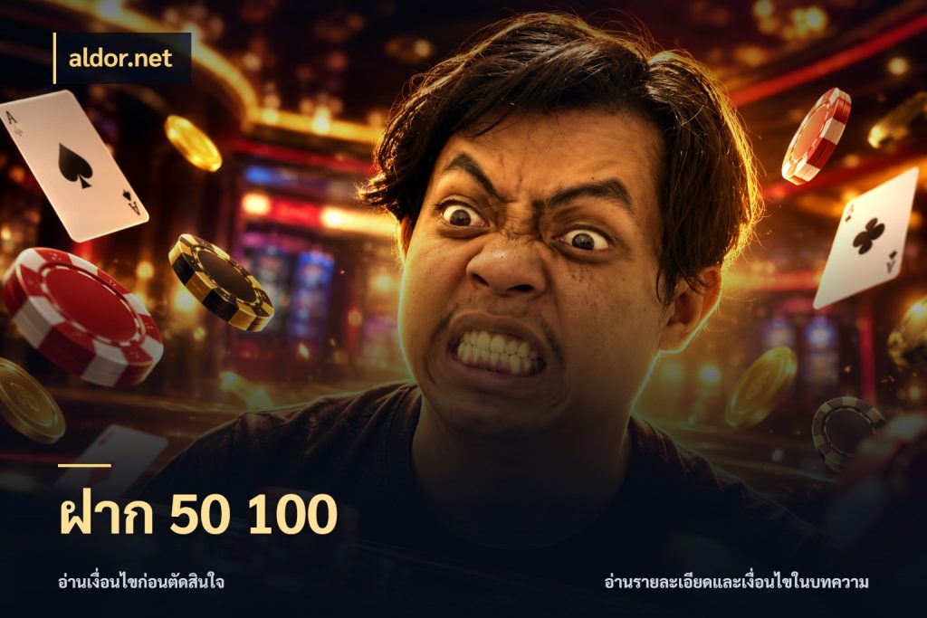 ฝาก 50 100 เลือกสไตล์จากยอดและรูปแบบที่ตรงใจ ในมุม aldor.net