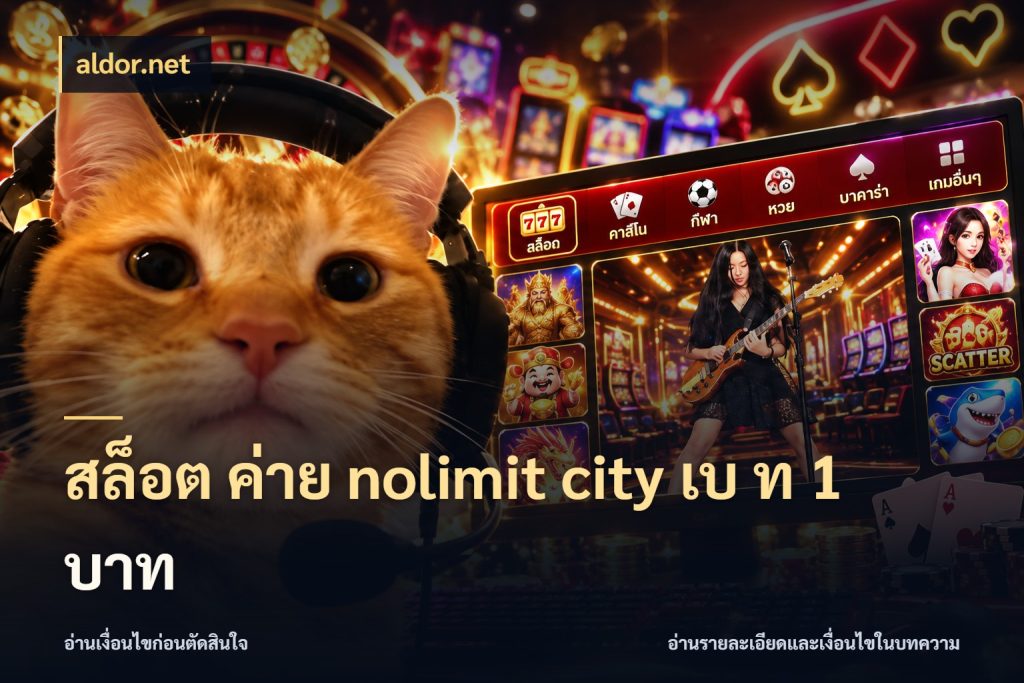 สล็อต ค่าย nolimit city เบ ท 1 บาท aldor.net เกมแนวโปรดกับข้อมูลเฉพาะตัว