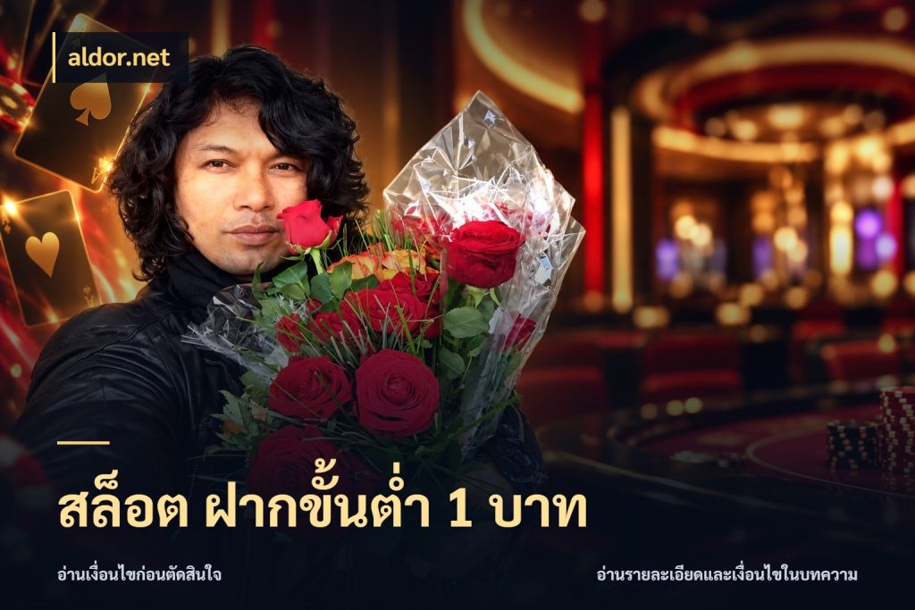 สล็อต ฝากขั้นต่ำ 1 บาท จัดจังหวะสนุกให้เข้ากับงบที่ตั้งไว้ ในมุม aldor.net