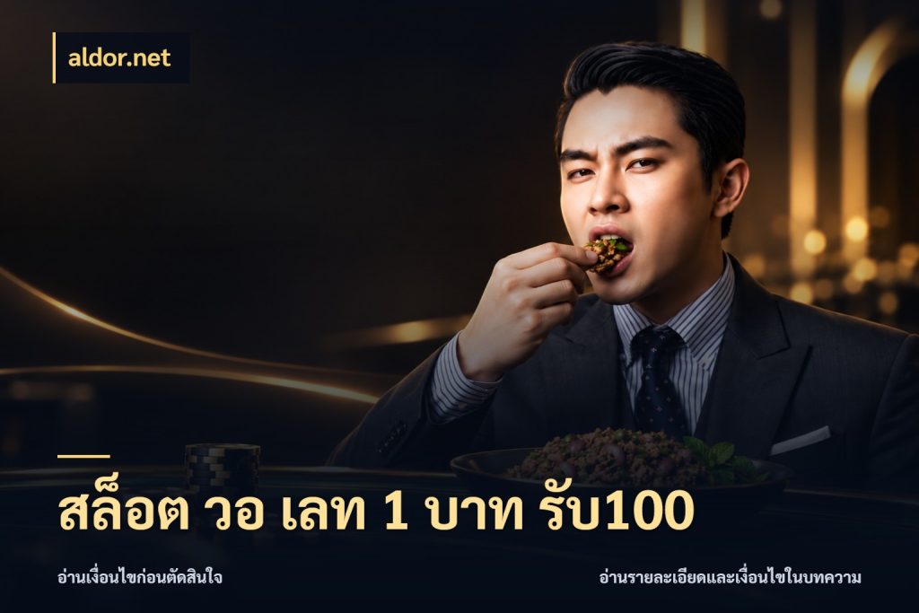 สล็อต วอ เลท 1 บาท รับ100 จุดเด่นของเครดิตที่คนชอบเกมอยากรู้ ในมุม aldor.net