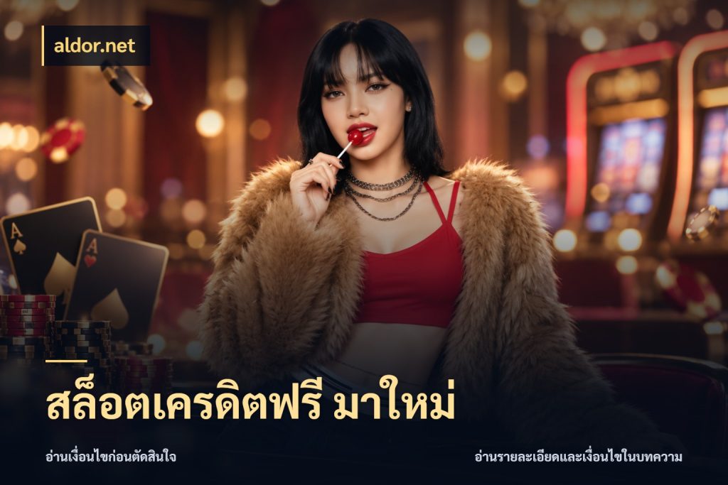 สล็อตเครดิตฟรี มาใหม่