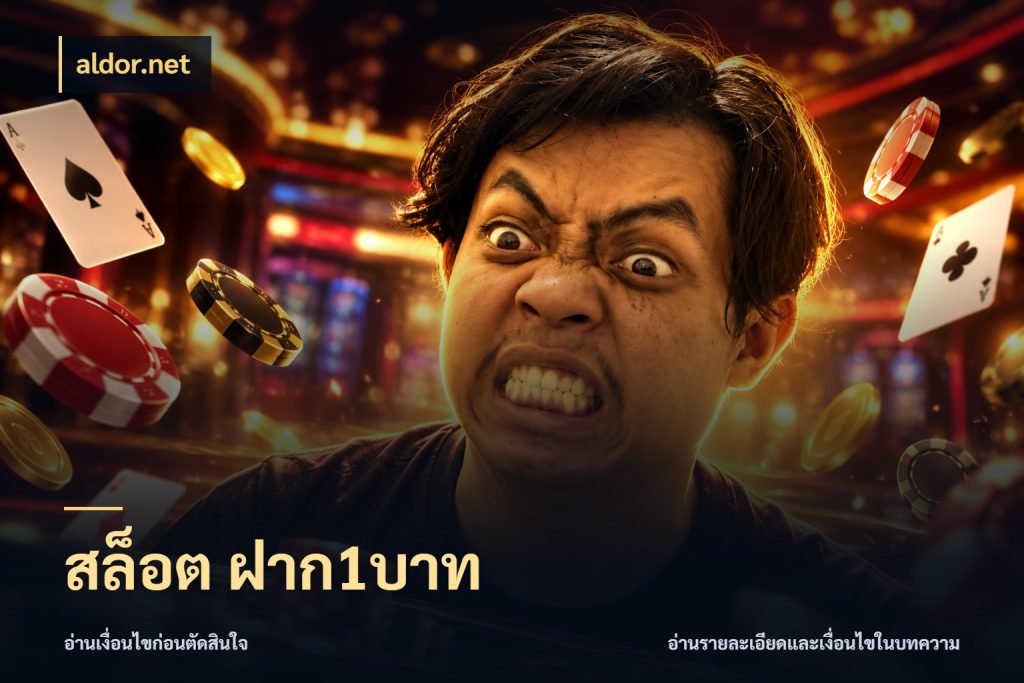 สล็อต ฝาก1บาท เงินตั้งต้นกับความสนุกที่คุณกำหนด กับ aldor.net