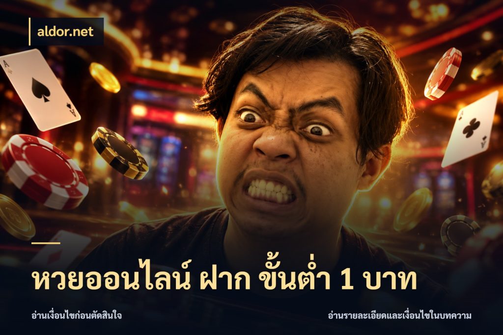 หวยออนไลน์ ฝาก ขั้นต่ำ 1 บาท เลือกมุมที่สนใจด้วยข้อมูลของบริการหวย ในมุม aldor.net