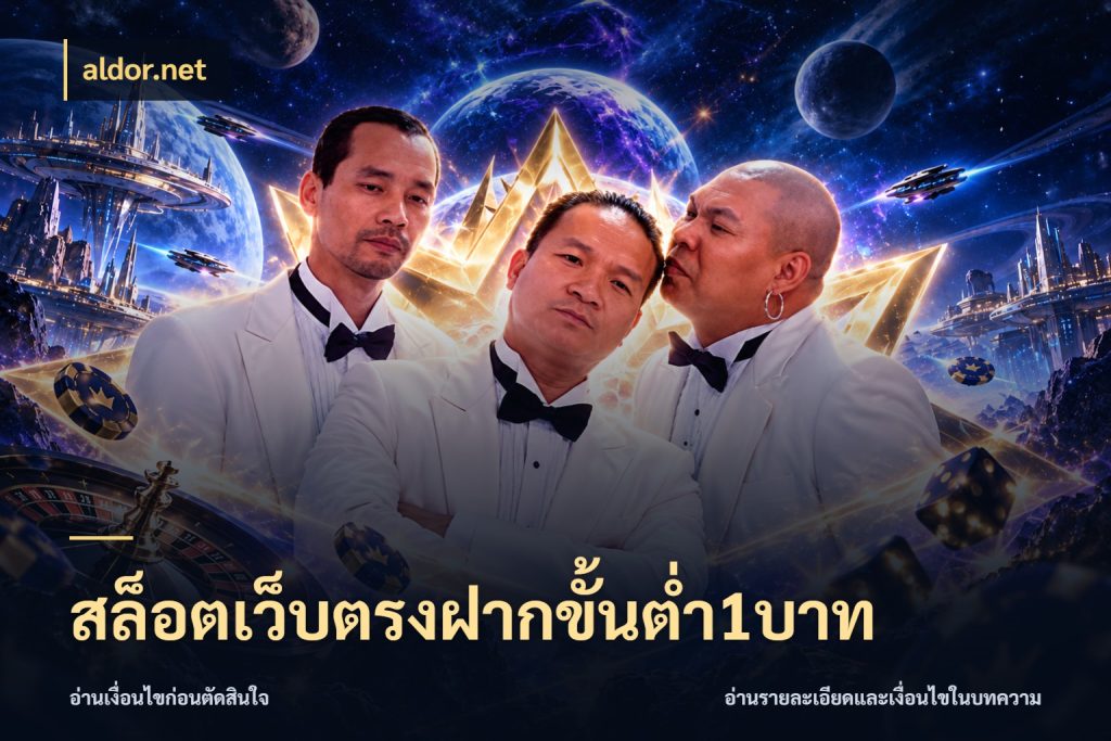 สล็อตเว็บตรงฝากขั้นต่ำ1บาท aldor.net เปิดมุมยอดเริ่มต้นสำหรับคนชอบเกม