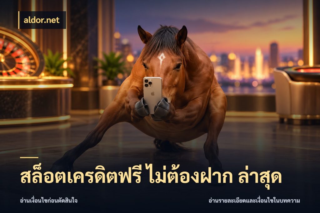 สล็อตเครดิตฟรี ไม่ต้องฝาก ล่าสุด aldor.net จากชื่อเครดิตฟรีสู่ความสนุกที่เข้าใจได้