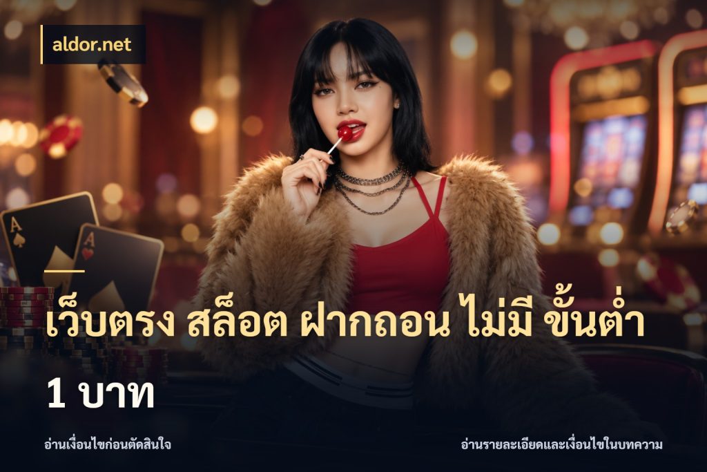 เว็บตรง สล็อต ฝากถอน ไม่มี ขั้นต่ํา 1 บาท รู้จักจำนวนแต่ละแบบก่อนเลือกเกม กับ aldor.net