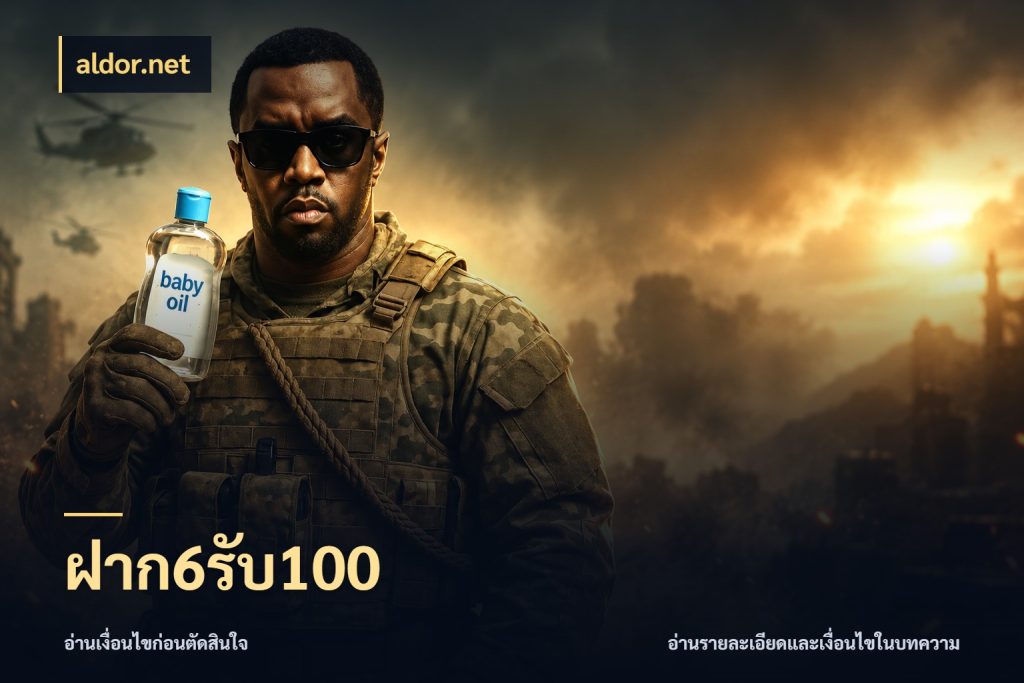 ฝาก6รับ100 จับคู่โบนัสกับสไตล์เกมที่ชอบ กับ aldor.net