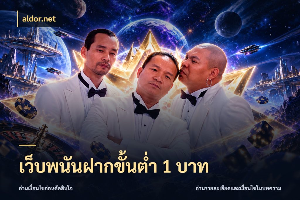 เว็บพนันฝากขั้นต่ำ 1 บาท จำนวนเริ่มต้นกับรายละเอียดที่สายเกมสนใจ กับ aldor.net