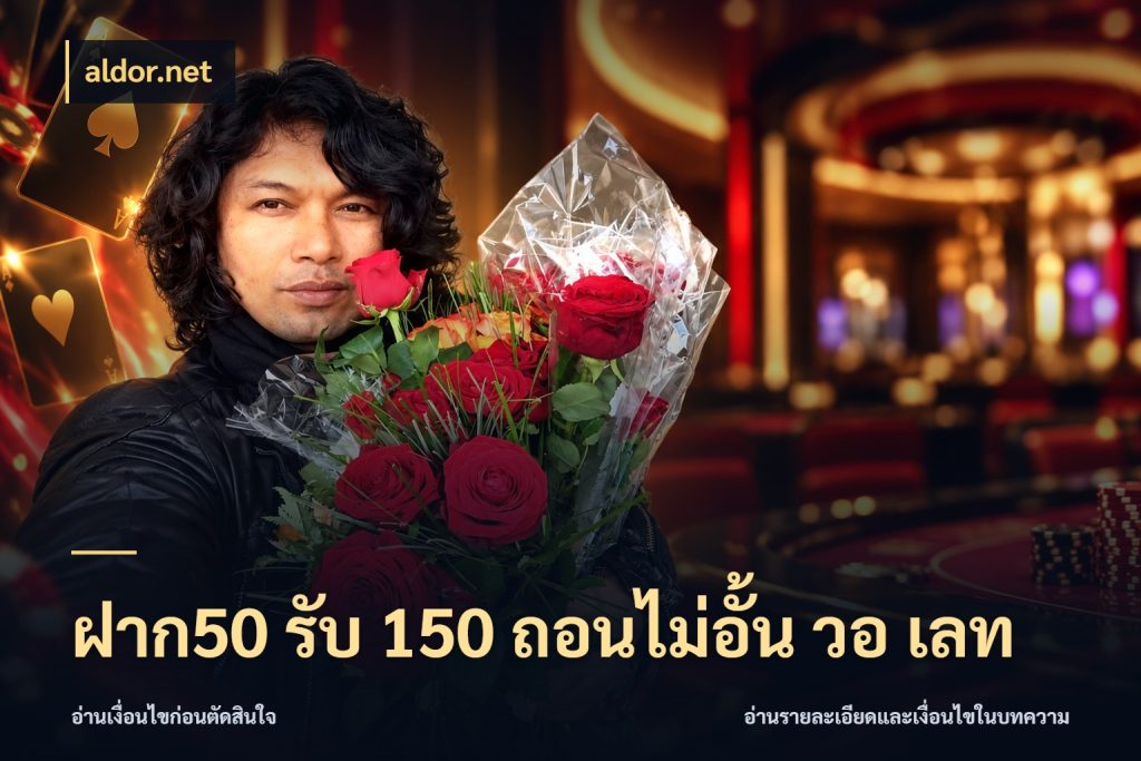 ฝาก50 รับ 150 ถอนไม่อั้น วอ เลท สนุกกับตัวเลือกโปรในสไตล์ของคุณ สไตล์ aldor.net