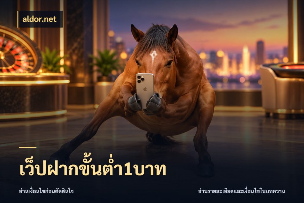 เว็ปฝากขั้นต่ำ1บาท aldor.net ทุนเบาก็มีสีสันในจังหวะของคุณ