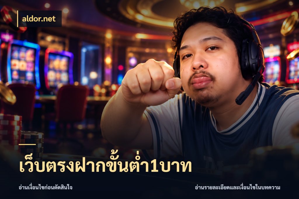 เว็บตรงฝากขั้นต่ำ1บาท aldor.net ทุนเบาก็มีสีสันในจังหวะของคุณ