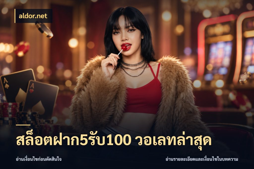 สล็อตฝาก5รับ100 วอเลทล่าสุด