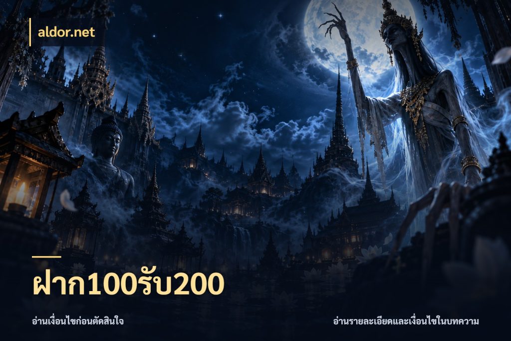 ฝาก100รับ200 สายโบนัสเลือกจังหวะสนุกได้อย่างไร สไตล์ aldor.net