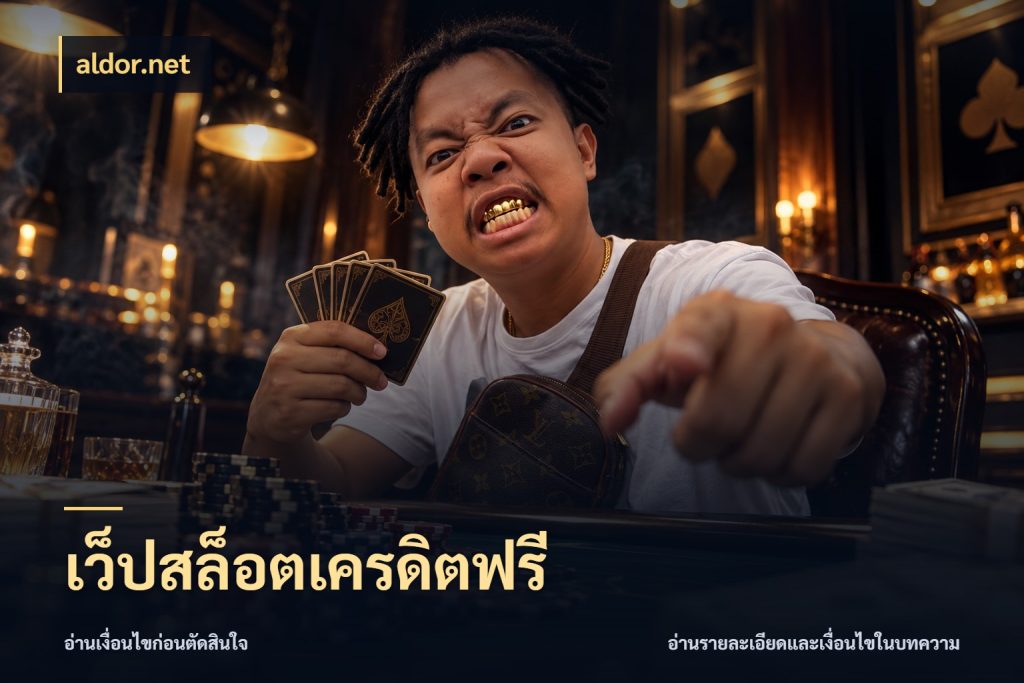 เว็ปสล็อตเครดิตฟรี เลือกสไตล์ความสนุกจากรูปแบบเครดิต ในมุม aldor.net