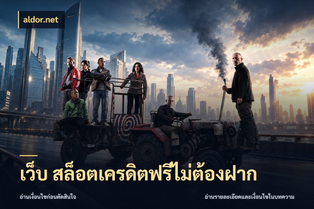 เว็บ สล็อตเครดิตฟรีไม่ต้องฝาก เปิดประเด็นเครดิตฟรีสำหรับคนชอบลุ้น สไตล์ aldor.net