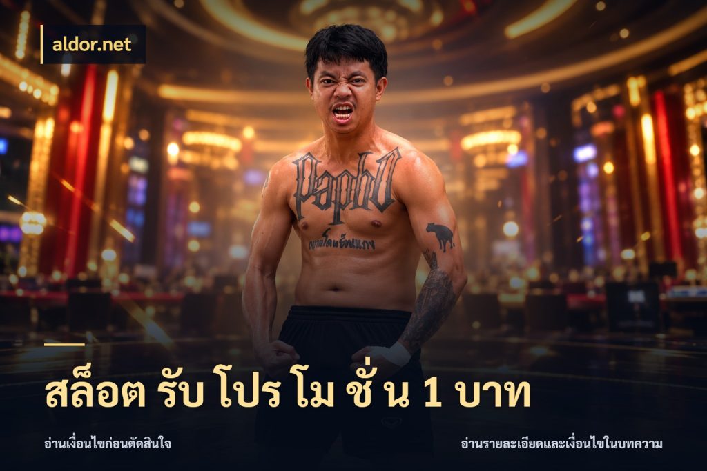 สล็อต รับ โปร โม ชั่ น 1 บาท สายทุนน้อยเลือกความสนุกให้พอดี กับ aldor.net