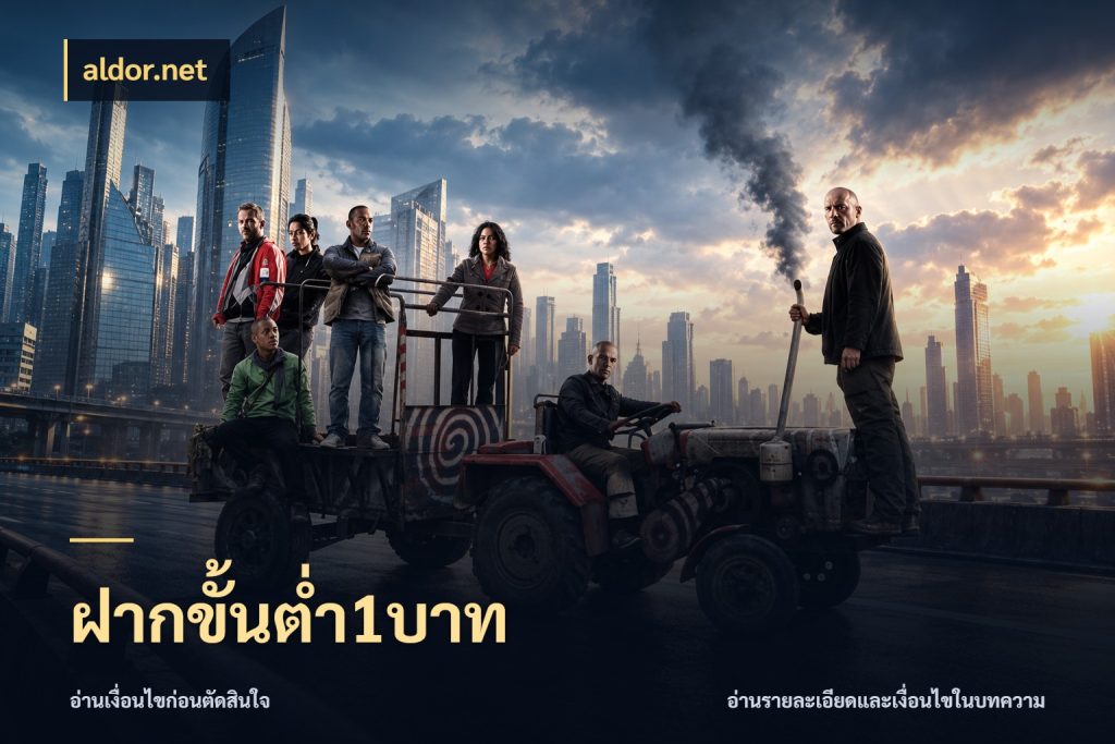 ฝากขั้นต่ำ1บาท จัดจังหวะสนุกให้เข้ากับงบที่ตั้งไว้ สไตล์ aldor.net