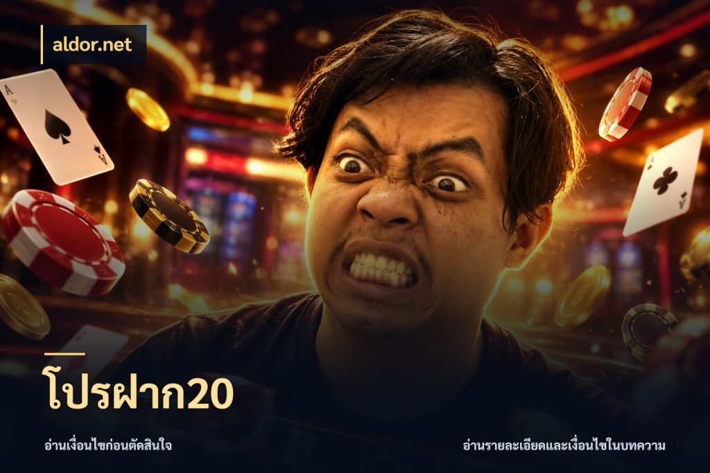 โปรฝาก20 aldor.net สายทุนน้อยเลือกความสนุกให้พอดี