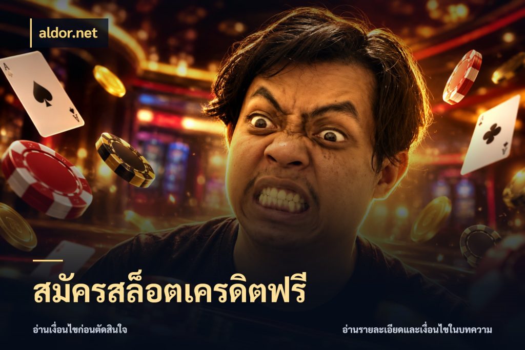 สมัครสล็อตเครดิตฟรี เลือกสไตล์ความสนุกจากรูปแบบเครดิต สไตล์ aldor.net