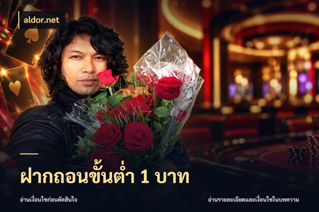 ฝากถอนขั้นต่ำ 1 บาท aldor.net รู้จักจำนวนแต่ละแบบก่อนเลือกเกม
