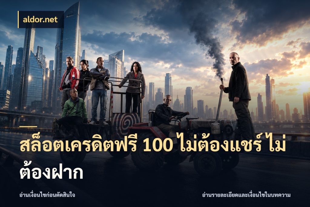 สล็อตเครดิตฟรี 100 ไม่ต้องแชร์ ไม่ต้องฝาก aldor.net จับมุมเด่นของเครดิตฟรีให้ตรงใจ