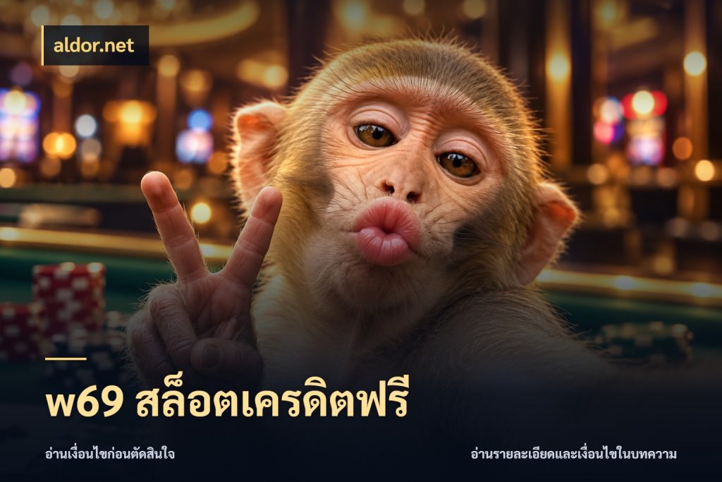 w69 สล็อตเครดิตฟรี aldor.net เปิดประเด็นเครดิตฟรีสำหรับคนชอบลุ้น