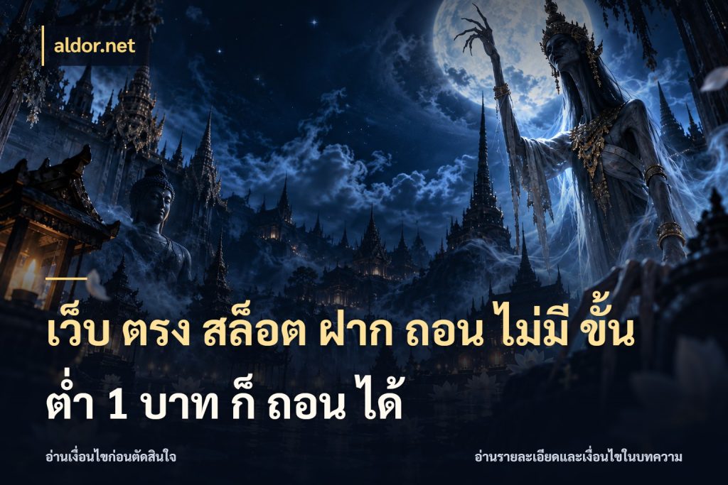 เว็บ ตรง สล็อต ฝาก ถอน ไม่มี ขั้น ต่ํา 1 บาท ก็ ถอน ได้ รู้จักจำนวนแต่ละแบบก่อนเลือกเกม กับ aldor.net