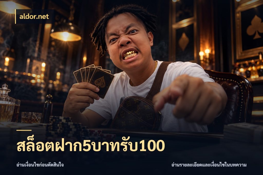 สล็อตฝาก5บาทรับ100