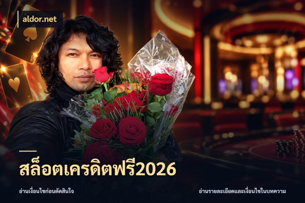 สล็อตเครดิตฟรี2026 เครดิตฟรีกับจังหวะลุ้นที่คุณเลือก กับ aldor.net