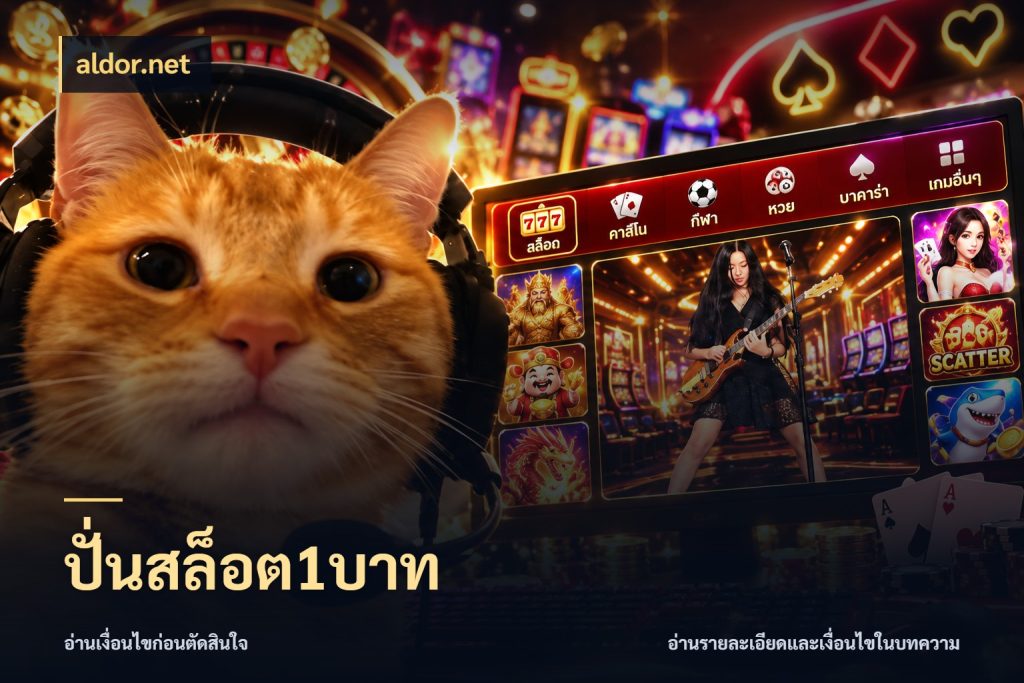 ปั่นสล็อต1บาท เลือกสไตล์จากยอดและรูปแบบที่ตรงใจ ในมุม aldor.net
