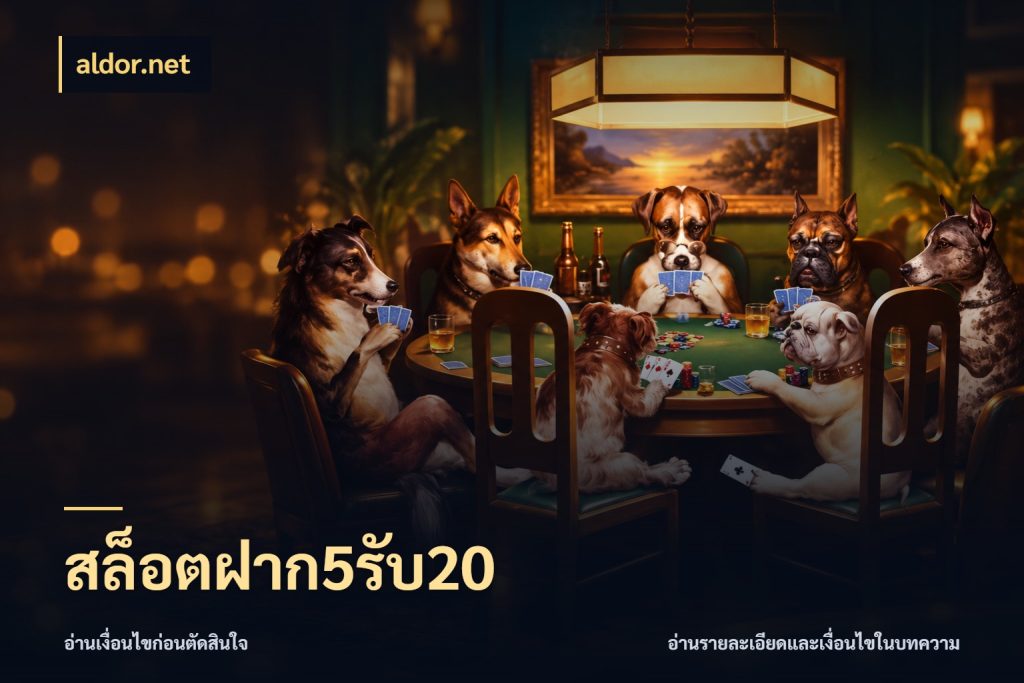 สล็อตฝาก5รับ20 สายโบนัสเลือกจังหวะสนุกได้อย่างไร กับ aldor.net