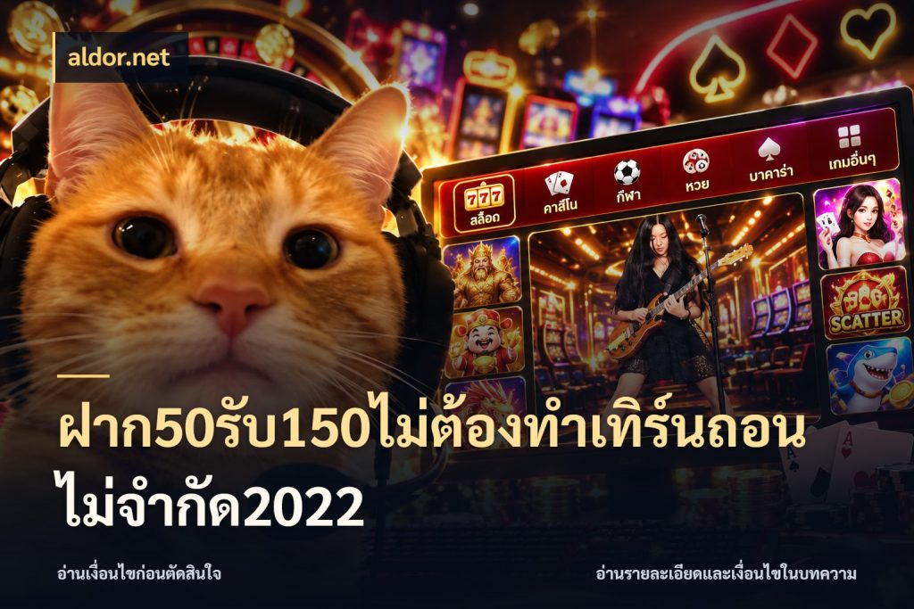ฝาก50รับ150ไม่ต้องทําเทิร์นถอนไม่จํากัด2022 สนุกกับตัวเลือกโปรในสไตล์ของคุณ สไตล์ aldor.net