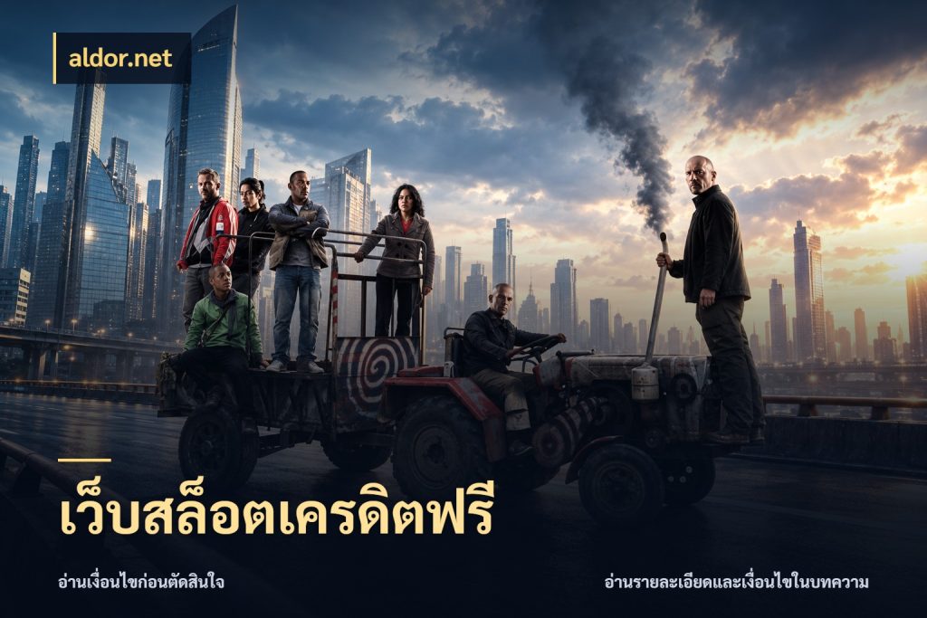 เว็บสล็อตเครดิตฟรี aldor.net เครดิตฟรีกับจังหวะลุ้นที่คุณเลือก