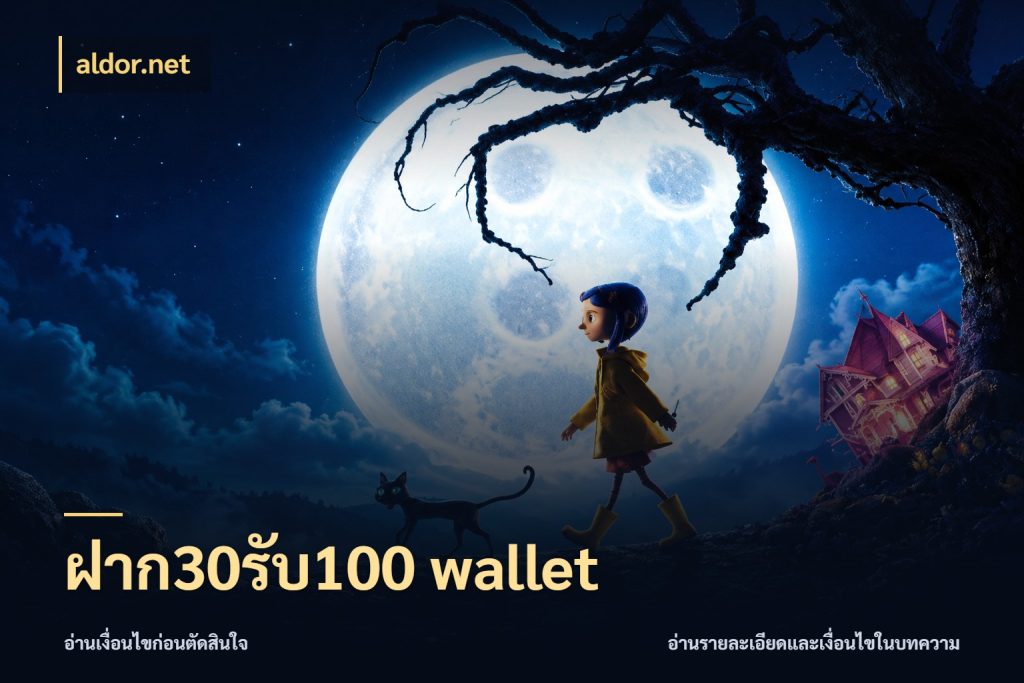 ฝาก30รับ100 wallet