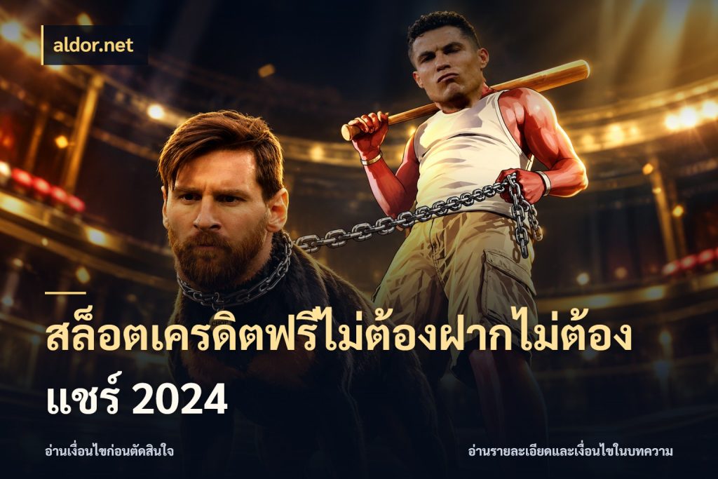 สล็อตเครดิตฟรีไม่ต้องฝากไม่ต้องแชร์ 2024 ชนิดเครดิตกับสิทธิ์ที่คุณอยากรู้ กับ aldor.net