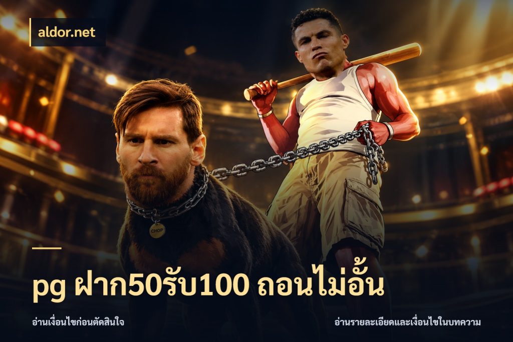 pg ฝาก50รับ100 ถอนไม่อั้น สายโบนัสเลือกจังหวะสนุกได้อย่างไร ในมุม aldor.net