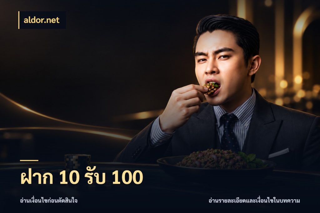 ฝาก 10 รับ 100