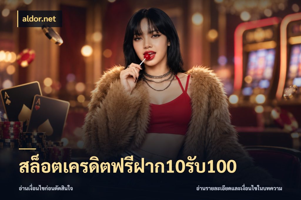สล็อตเครดิตฟรีฝาก10รับ100 สายโบนัสเลือกจังหวะสนุกได้อย่างไร สไตล์ aldor.net